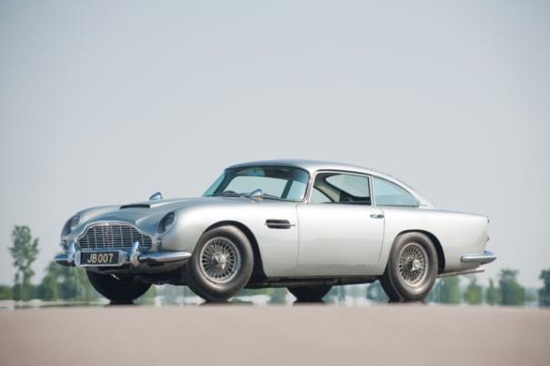 Aston Martin DB5 aus dem James-Bond-Streifen „Goldfinger“ (1964).  Foto: Auto-Medienportal.Net/Sothebys